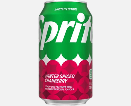 Sprite Winter Spiced Cranberry (США) 0,355л Ж/Б